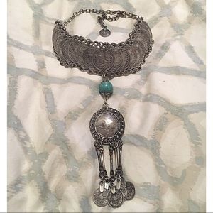 Festival coined choker